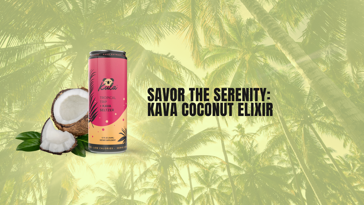 Savor the Serenity: Kava Coconut Elixir – Kula