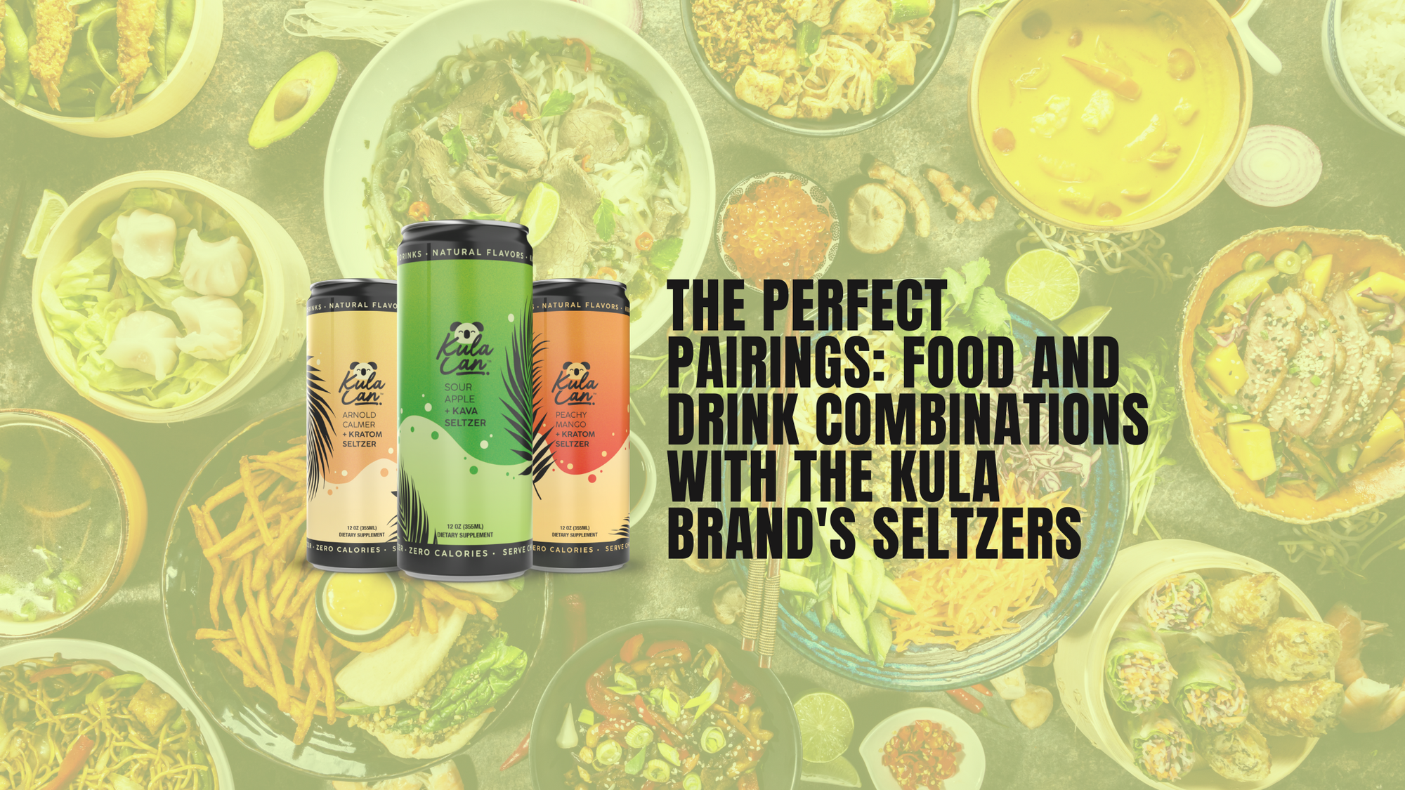 The Perfect Pairings: Food and Drink Combinations with The Kula Brand's Seltzers