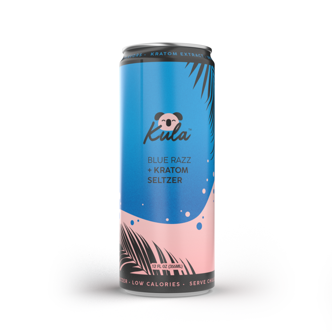 Kula Blue Razz Seltzer - 12oz Can